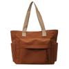 Canvas Bag Women's Shoulder Bag Large Capacity Commuter Tote Bag