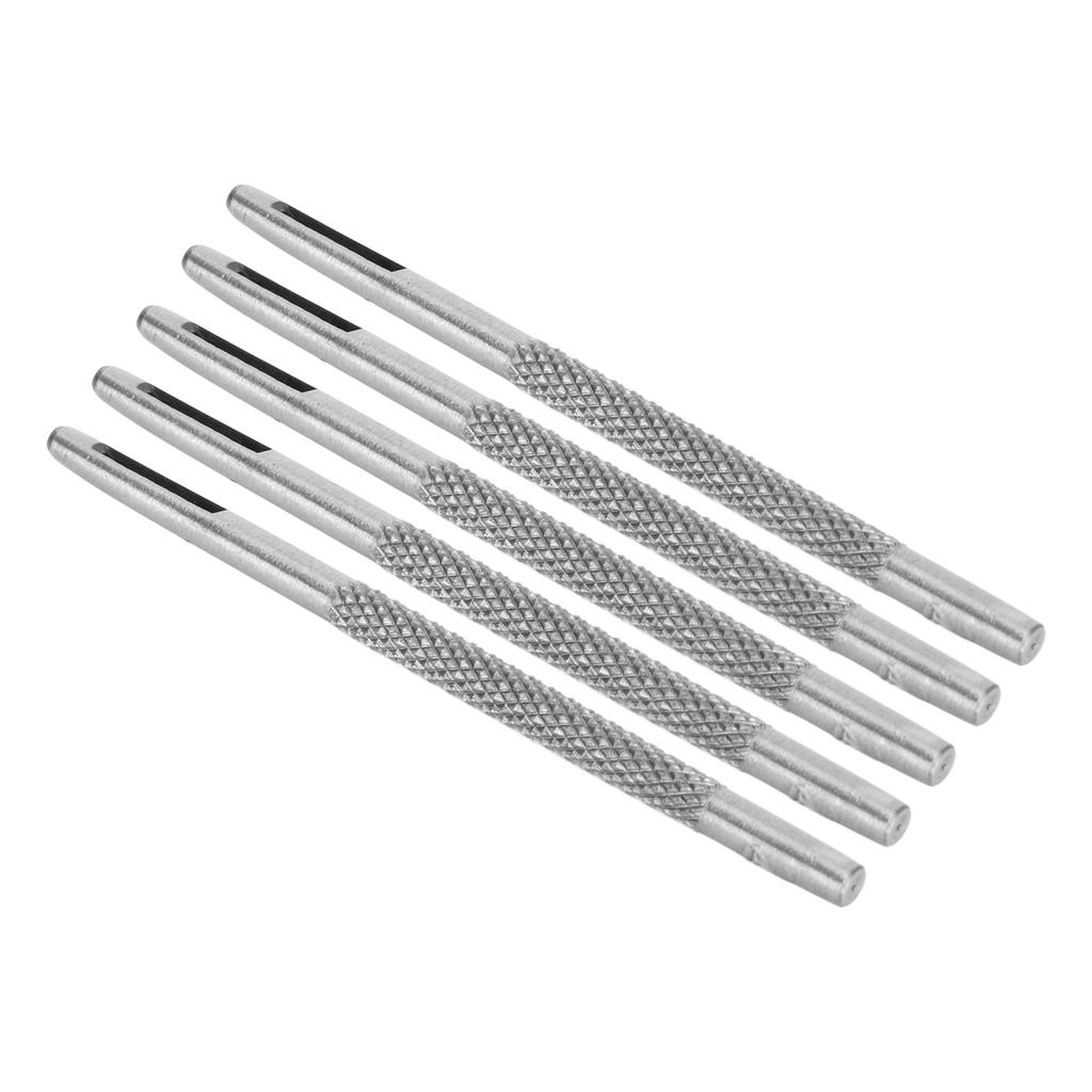 20Pcs Leather Hole Punch Carbon Steel Chromeplated Assorted Sizes Leather Punch Tool for Watch Band Belt Craft