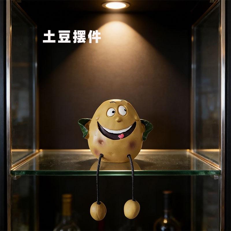 Cute Fruit Vegetable Ornament Creative Home Garden Decor Stress Relief Gift