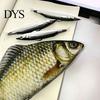 Lustiges Federmäppchen, Realistisches Karauschen-Mäppchen, 3D-Bionische Fischform, Fleckenresistenter Stoffbeutel, Große Kapazität Reißverschluss-Organizer,