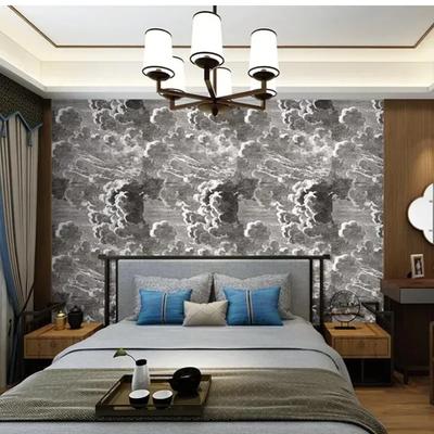 Modern Abstracte Wol Behang Woonkamer Slaapkamer Bank TV Achtergrond Kledingwinkel Klassiek 3D Wol Behang Papel De Parede