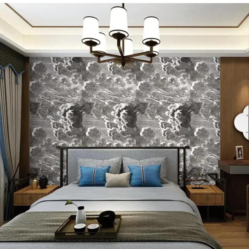 

Современные абстрактные облачные обои гостиная спальня диван ТВ фон магазин одежды классические 3D облачные обои Papel De Parede 53cmx1m