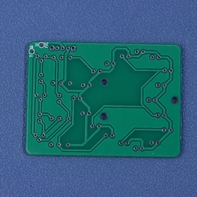 Diy Heart-Shaped Led Flowing Lights Electronic Kit 18 Red Led Light Pcb Soldering Kit With Battery Box Dc3V Circuit Board Module