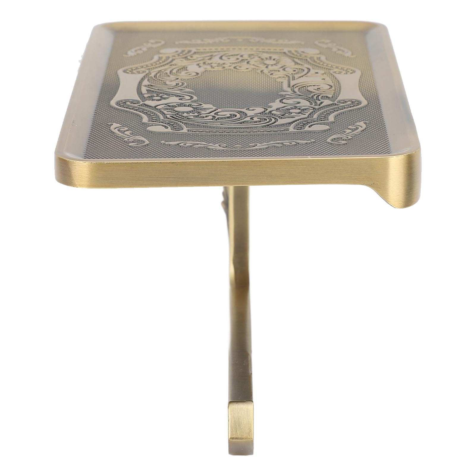 Toilet Paper Holder Multipurpose Retro Elegant Zinc Alloy Double Layer Bathroom Tissue Holder with Shelf for Bathroom