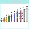 Numberblocks Blocks With Plastic Pieces For Diy Party Games And Kids Play