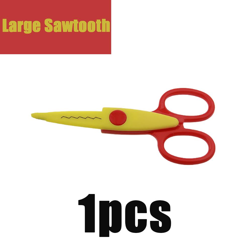 1/6pcs Student Diy Color Album Decorative Lace Secure Scissors Paper Cutter Kids Creative Diary Craft Tools For Gifts Supplies