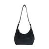 Simple retro shoulder bag women's new fashionable texture underarm bag casual commuter dumpling bag