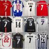 Maglia da Calcio Retrò Maglia da Calcio Vintage Ristampa Classica Top da Allenamento Manica Corta Abbigliamento Sportivo Unisex