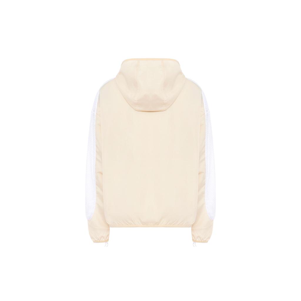 Nike Mesh Color Block Hooded Jacket Women Jacket Khaki DM7758-126