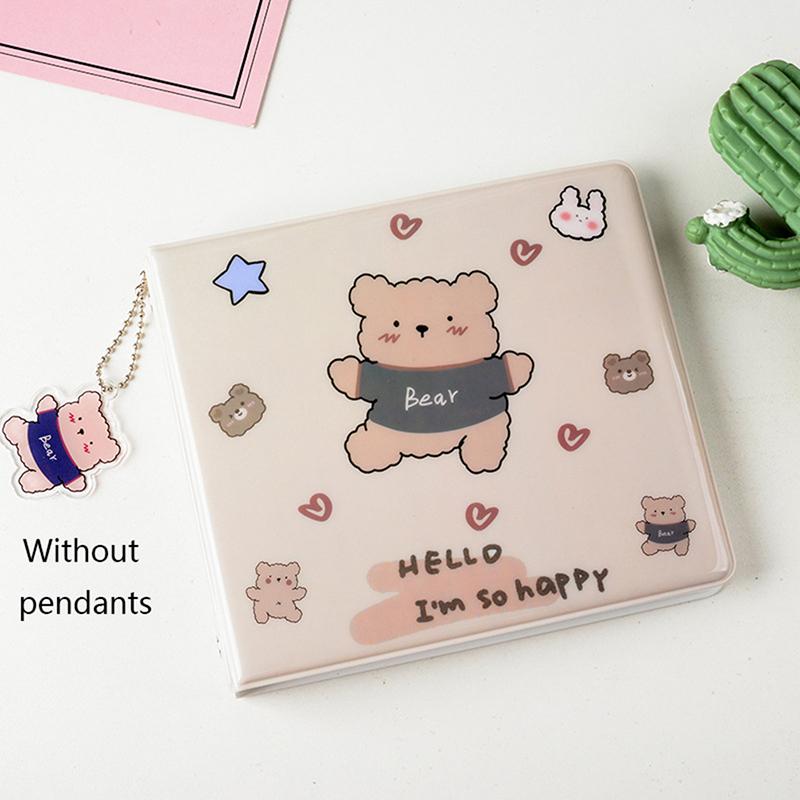 20 Χωρητικότητα Θήκη σκληρού Cd Organizer Cartoon Bear Carrying Dvd Binder Bag