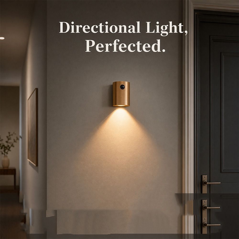 Rechargeable Human Body Sensing Wall Light Atmosphere Light Human Body Induction Magnetic Night Light Magnetic
