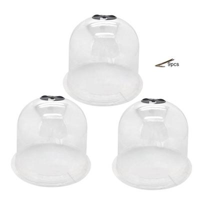 Housse de protection réutilisable pour plantation de jardin, 3 pièces, Cloche à dôme thermique et chaud