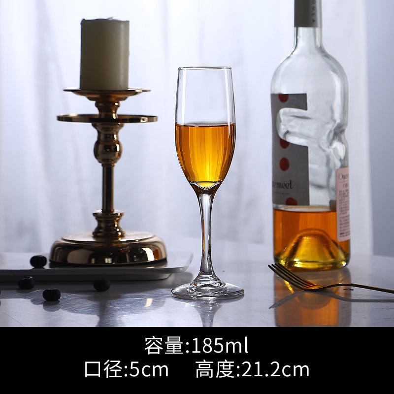 Creative Bar Tall Crystal Champagne Glass Gift Box Set Sparkling Wine Glass Cocktail Glass Household Wine Glass