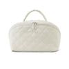 Durable Wide Open Woman Makeup Bag Lay-Flat Water-Resistant Cosmetic Case Travel Organizer for Toiletries & Brushes