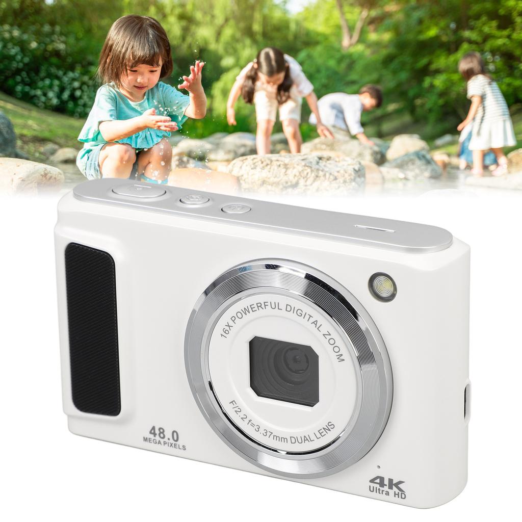 4K UHD Digital Camera 2.8inch   Display 16X Digital Zoom Autofocus Dual Camera 48MP   Camera Small Digital Camera
