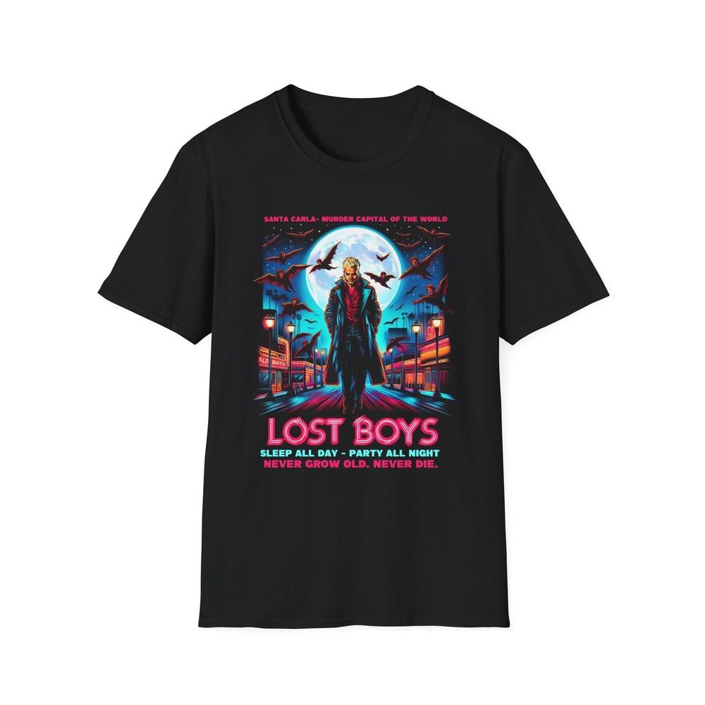 The Lost Boys T-Shirt – Cult Vampire Movie Classic Tee