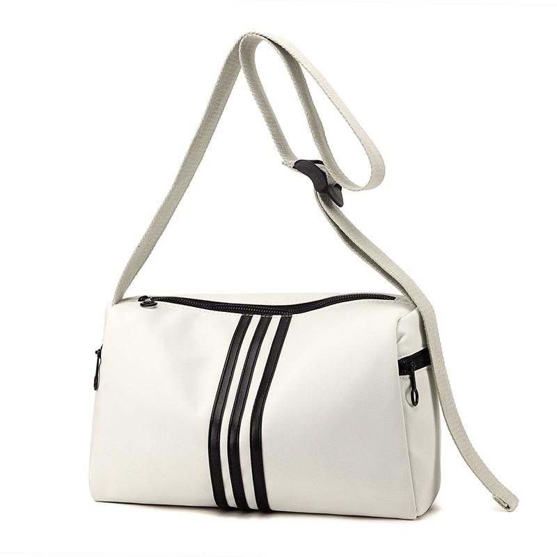 Unisex Oxford Shoulder Bag Compact Square Crossbody Sling for Sports & Daily Use Underarm Bag