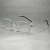 New Metal Framed Fashionable Glasses for , Casual Without Screws, Ultra Light for Daily Wear,Suitable for Men and Women