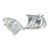 Autoscheinwerfer vorne Ecke Links Rechts Klarglas Blinker Leuchten Ersatz für 3er E46 1998-2001