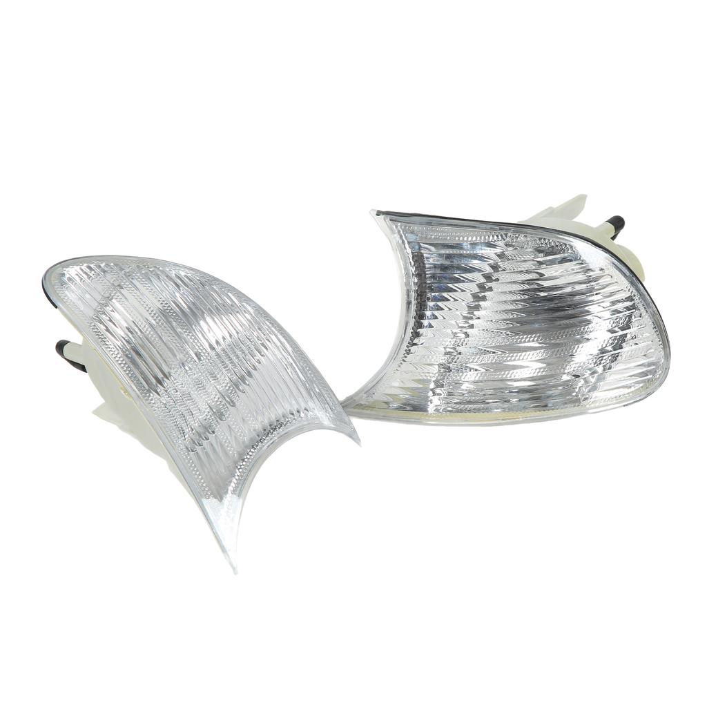 Autoscheinwerfer vorne Ecke Links Rechts Klarglas Blinker Leuchten Ersatz für 3er E46 1998-2001