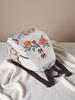 New Chinese Style Embroidered Canvas Backpack For Women With Floral Design And Light Travel Use