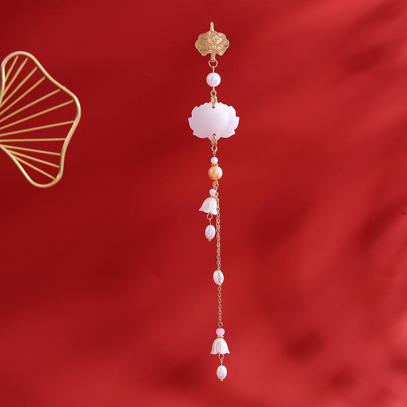 

Новая китайская брошь ципао - Подвеска с кисточкой в древнем стиле для ханьфу, Ретро национальный аксессуар ручной работы для женщин