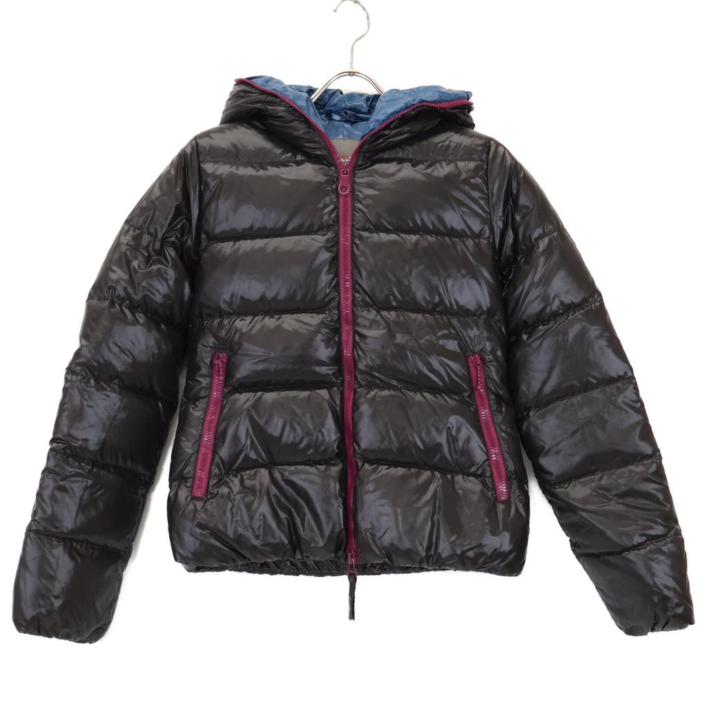 DUVETICA Dark Brown X Blue Thia Down Coat Coat 38 Dark Brown X blueUsed