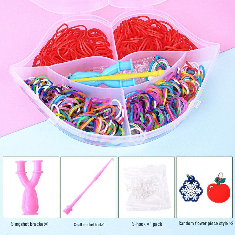 Colorful DIY Rubber Band Bracelet Weaving Kit - Children s Educational Toy