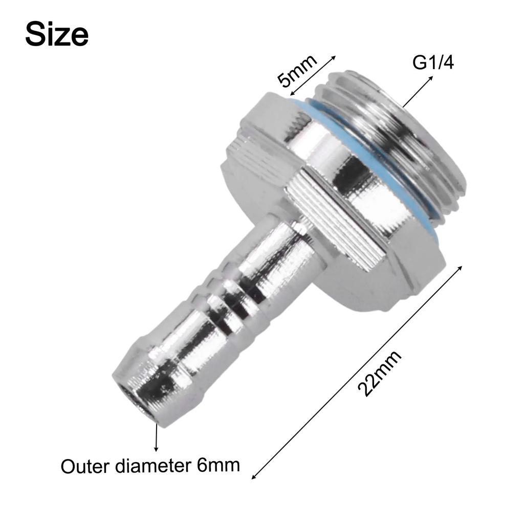 Hose Pagoda 4/6/7.2/9/11/14mm Brass Fitting G1/4 Thread