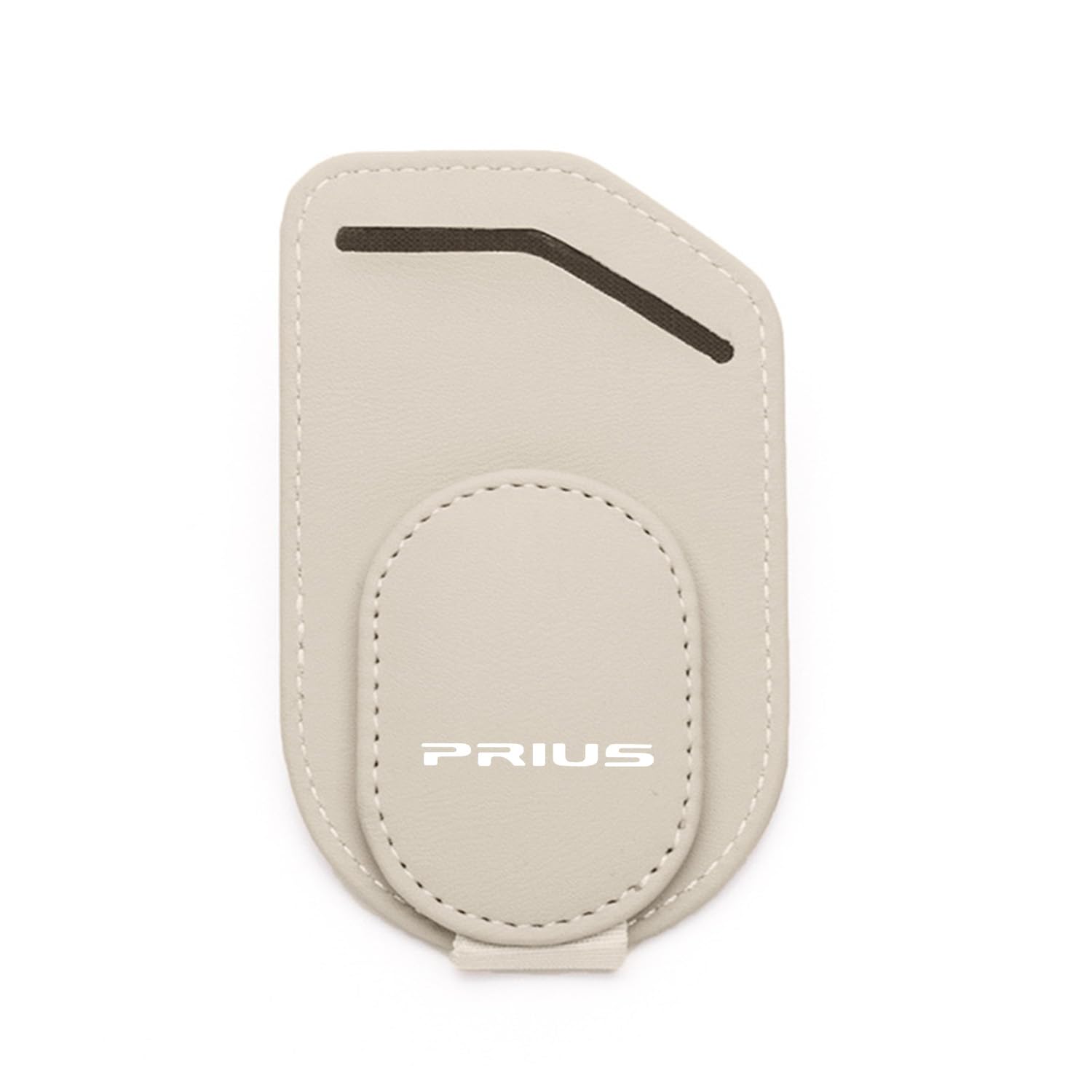 

PRIUS Prius (Exclusive Car) Sunglasses & Glasses Holder | Premium Leather x Visor Attachment M бежевый
