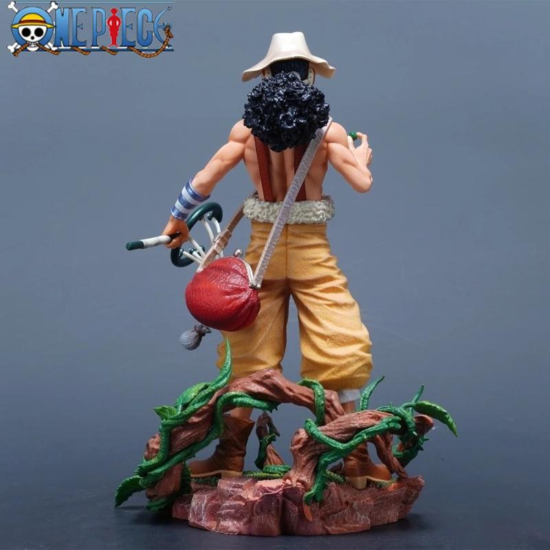 25cm/9.84in Anime One Piece Model Usopp Action Figures Pvc Statue Desktop Ornamen Collection Model Toys Gifts Beautiful Design