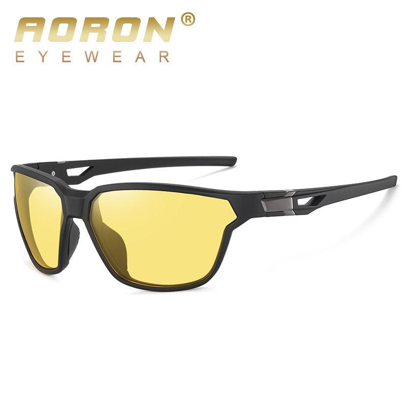 AORON Polarized Sunglasses Men Classic Sport Fishing Driving Cycling Sunglasses UV400 Anti Glare Eyewear for Man Women