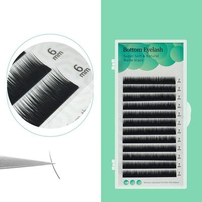 Untere Wimpern unter Wimpernverlängerung 5 mm 6 mm 7 mm kurze Augenbrauen untere Wimpern Make-up Maquillaje Cilios