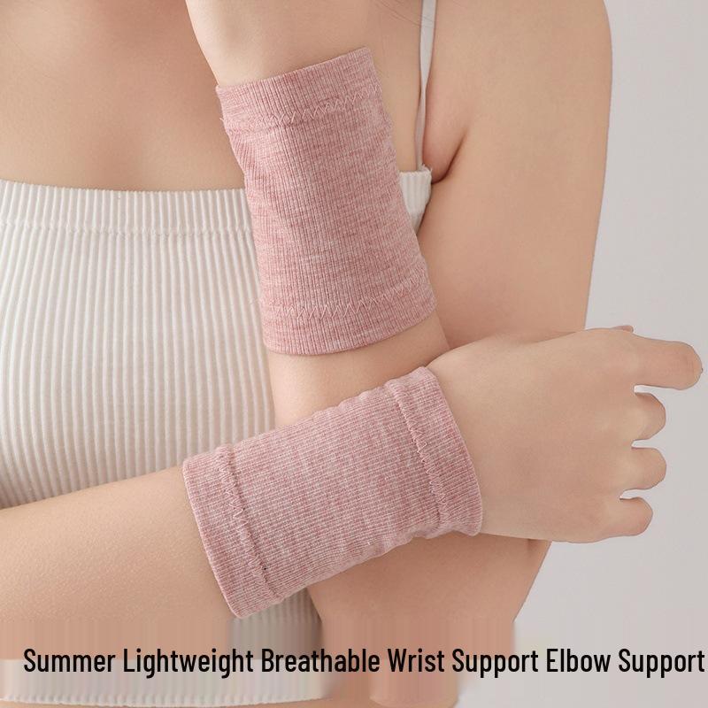 Breathable Wrist & Elbow Support for Men and Women - Summer Thin Design, Joint Warmth, Cold Protection, Ideal for Postpartum and Sports Use
