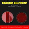 Motorrad, Elektrofahrrad, Hochreflektierender runder Reflektor, Reflektor, Hinterrad-Schutzblech-Bremswarnvorrichtung