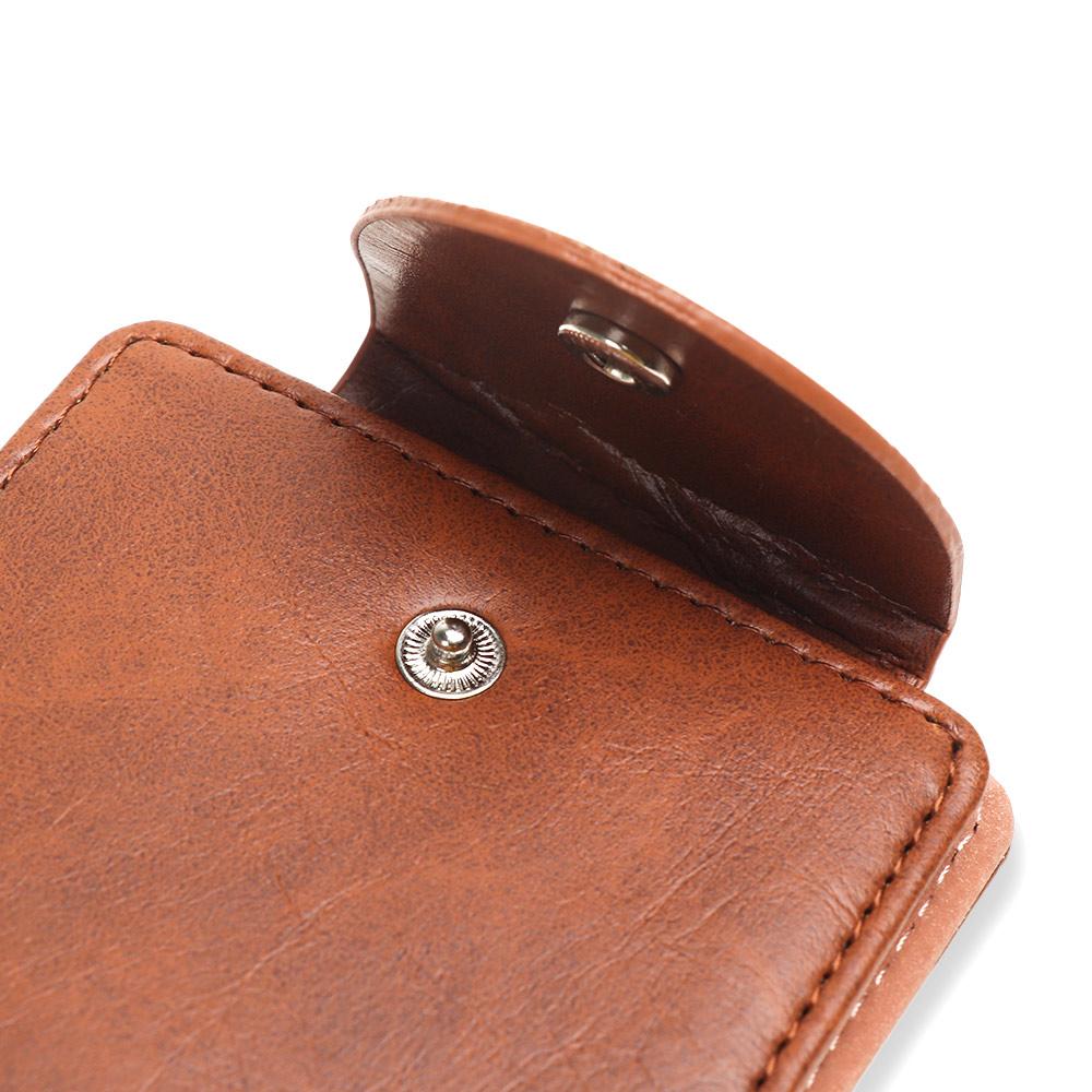 Portable Short Wallet PU Leather Money Clips ID Credit Wallet Card Bag Money Bag