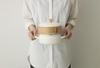 Fuji Enamel [Authentic] White Enamel Pot with Steamer, Steamer and Pot Compatible, Steamer and Pot Functions