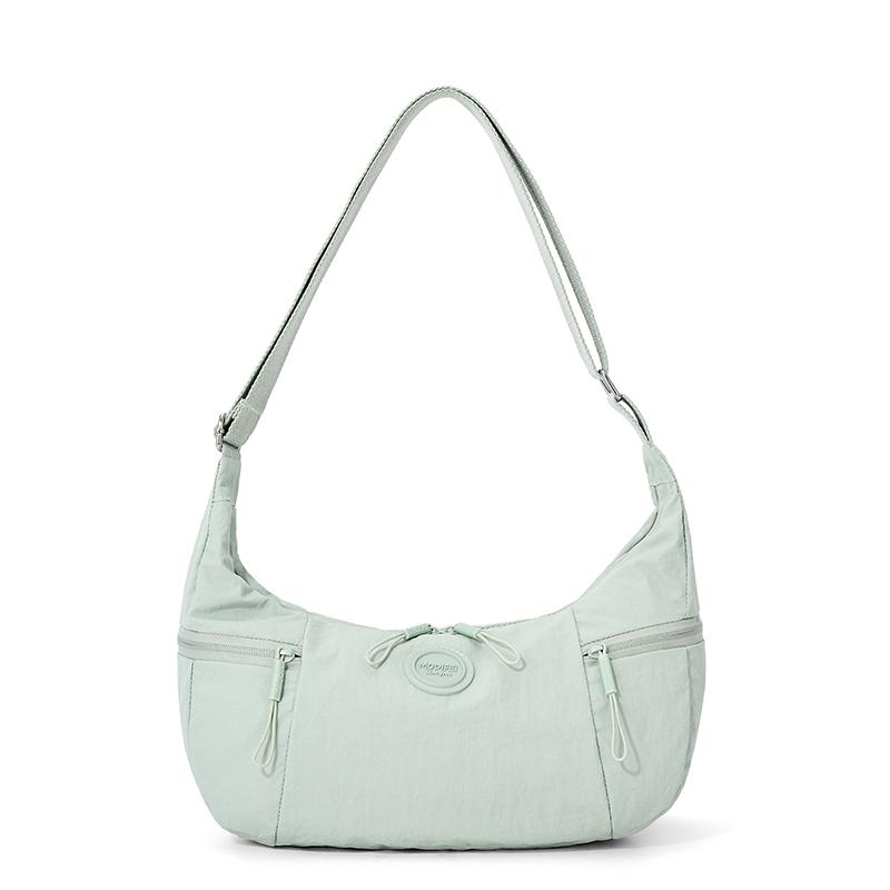 

Нейлоновая сумка-тоут большой вместимости, легкая женская сумка на плечо, сумка под мышкой светло-зеленый