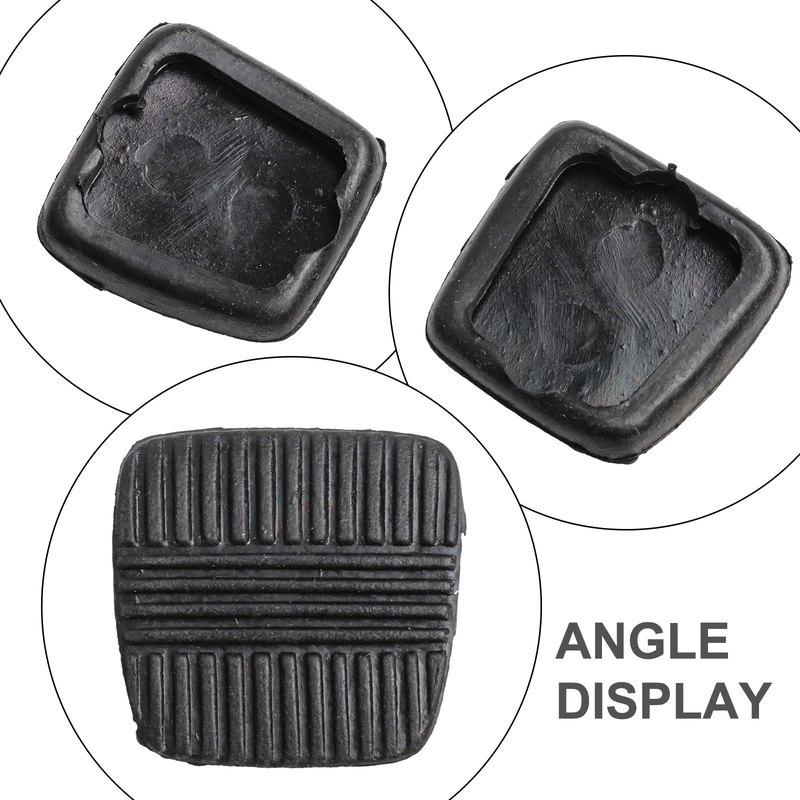 2pcs Car Brake Clutch Pedal Rubber Foot Pedal Pad Covers For Pads For Navara NP300 2005-ON PATHFINDER 1997-04