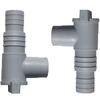 32mm Shutoff Valve Pool Connector Pool Hose Adapter Clamp-style Elbow Pool Drain Valve Shutoff Valve Suitable for Filter Pump