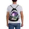 Cartoon Maomao Drawstring Bag Manga YSK Fashion Foldable Sackpack String Bags Men Outdoor Beach Backpack