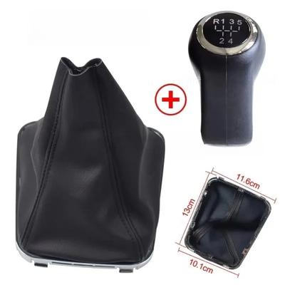 Car 5/6 Speed Gear Shift Knob with Leather Boot -  Replacement Auto Accessory for OPEL VAUXHALL Zafira B 2005-2014 New