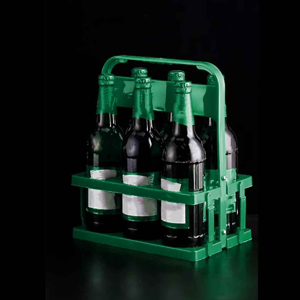 Beer Bottle   Bucket Holder Plastic Foldable Multifunctional Portable Beer Bottle Carrier