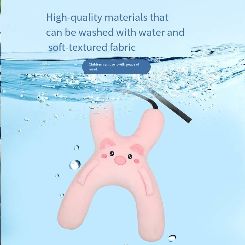 Car Cute Cartoon Pillow Car Mounted Child Sleeping Pillow Car Removable Comfortable Breathable Headrest Lumbar Support