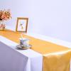Satin Table Runner,Table Runners for Wedding, Birthday Parties, Banquets Decorations 12 108 inches
