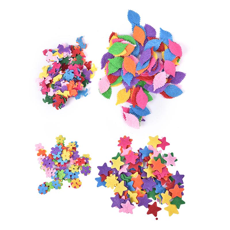 Practical Multiple Type Color Non-Woven Fabric Non-Woven Multi-Shape Patch Decal