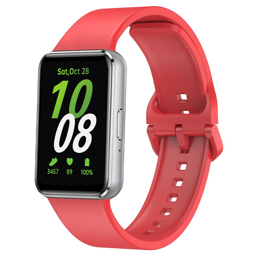 

For Samsung Galaxy Fit3 Watch Band Soft Silicone Strap Replacement Purple