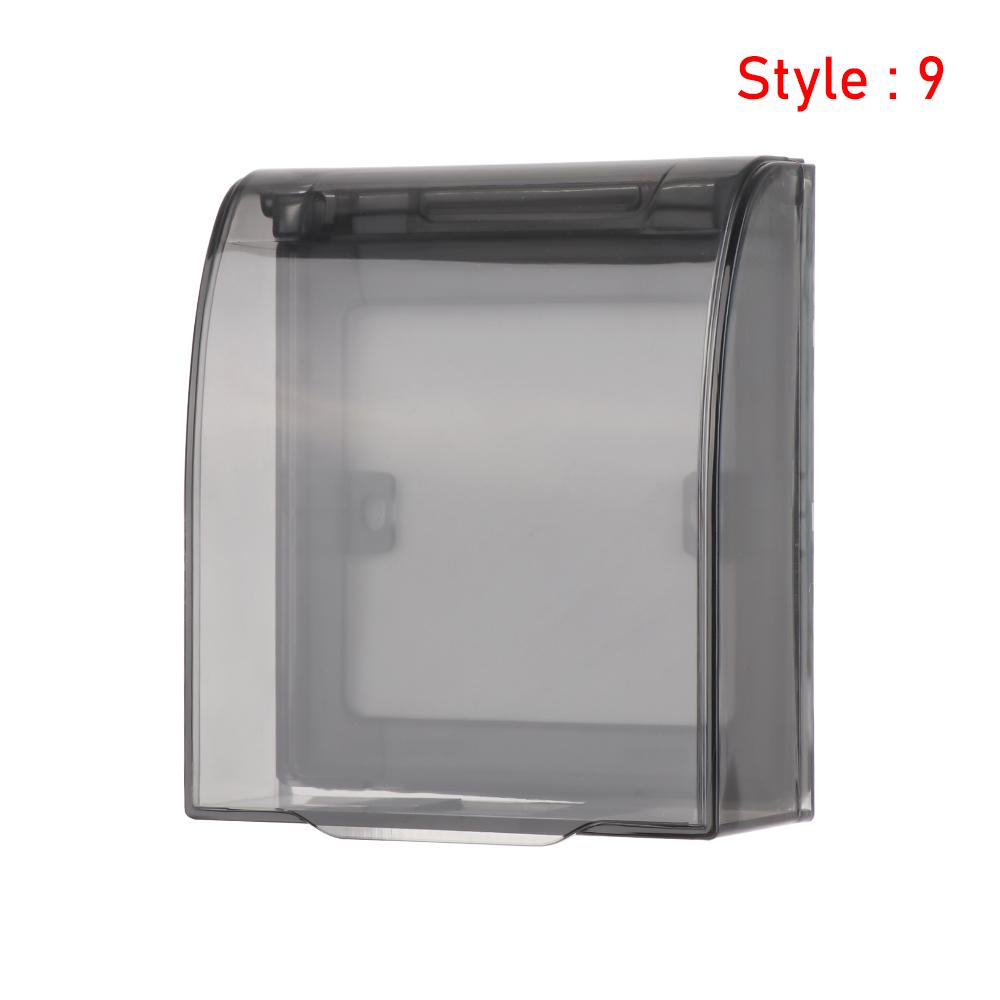 1 buc. 86 tip de protecție dublă priză capac pentru priză electrică cutie de siguranță pentru copii cutie impermeabilă articole de baie