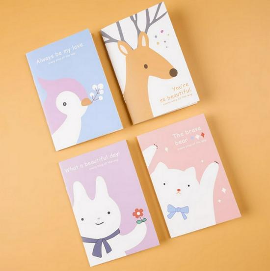 

Милый студенческий блокнот карманного размера – Мини-компаньон для учебы высокой ценности Random Notebook - 1 Piece