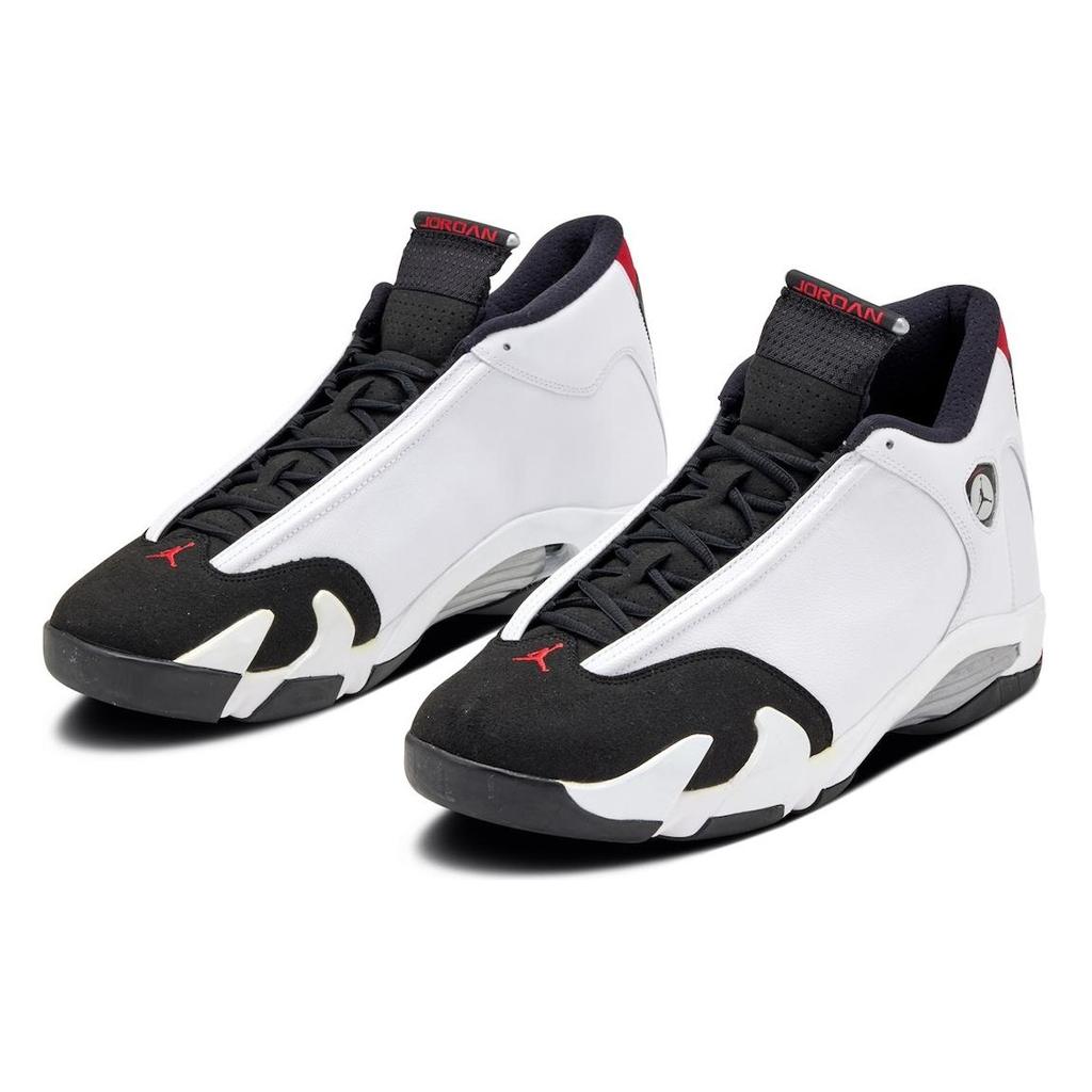 Air Jordan 14 Retro 'Black Toe' Men's 487471-160
